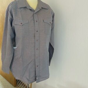 Men’s long sleeve western shirt. 3 of 4 in bundle